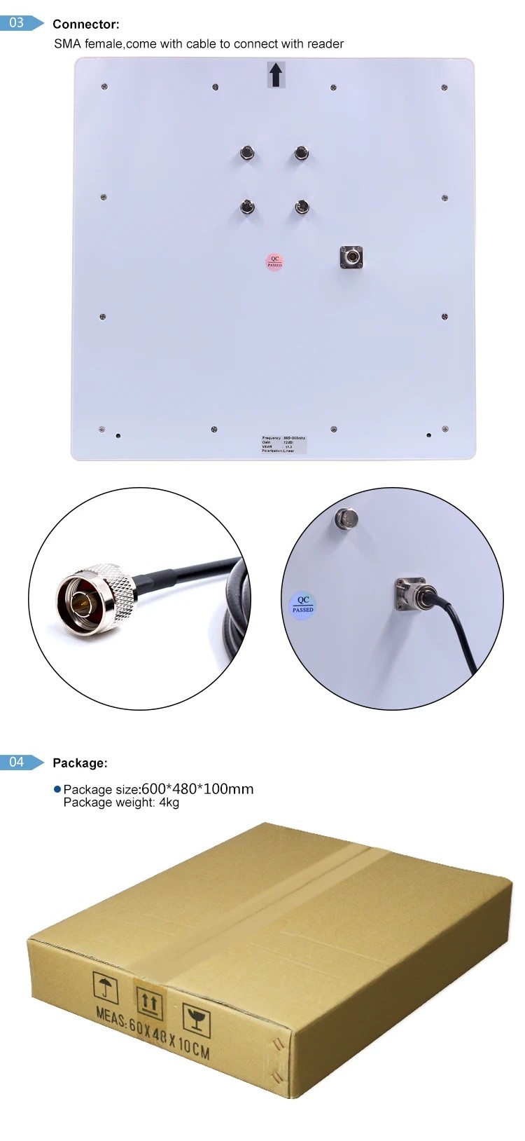 UHF Antenna 7 UHF Antenna 7