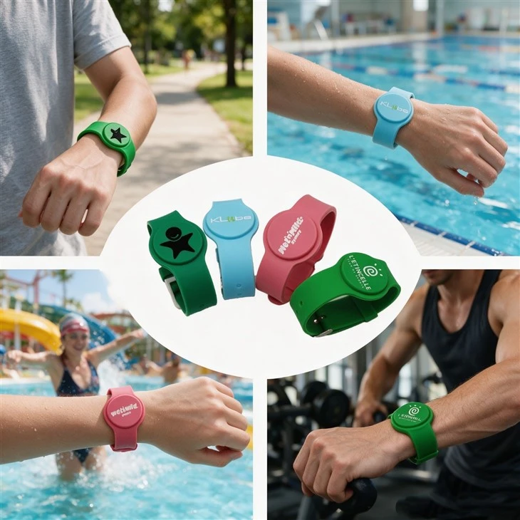 Silicone Waterproof RFID Spa Wristband factory
