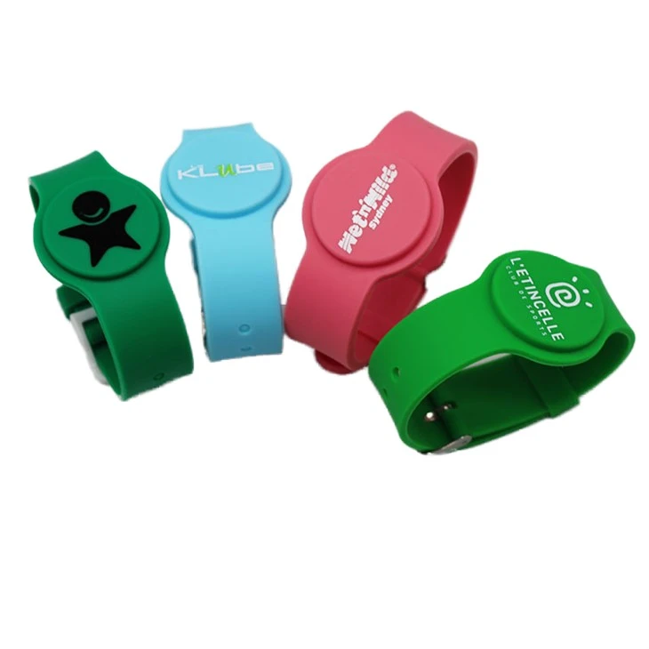 Silicone Waterproof RFID Spa Wristband