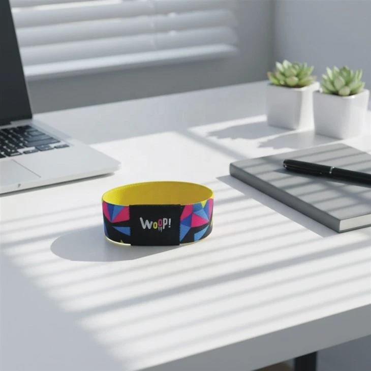 Woven Fabric Event RFID Wristband factory